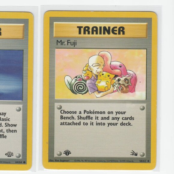 6 Card Lot Pokémon 1999 Original Set 1st Edition Excellent Condition - Picture 8 of 8